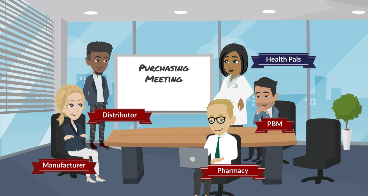 the health pals company video overlay picture